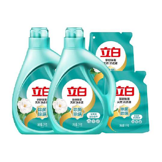 Libai tea seed sterilization and mite removal fragrance long-lasting laundry detergent