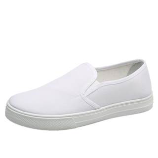 包邮老北京布鞋 纯黑色帆布鞋女鞋 一脚蹬懒人防滑轻便平底休闲鞋