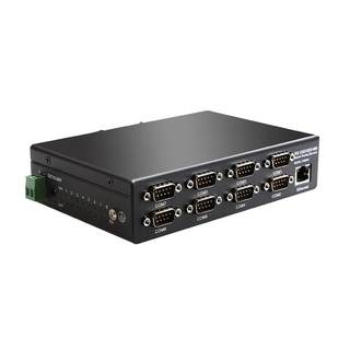 Diewu serial port server din rail type 8-port rs232/485/422 communication 8-way serial port to ethernet port transparent transmission server supports modbus/tcp-ip protocol conversion