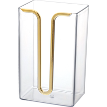 Modern housewife tissue box wall-mounted kitchen creative upside-down punch-free bathroom face towel storage tissue box