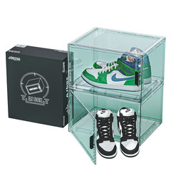Jiaqi Recommends Aj Shoe Boxes with Magnetic Anti-Oxidation Shoe Storage Boxes, Sneaker Shoe Cabinets, and Trendy Shoe Wall Displays
