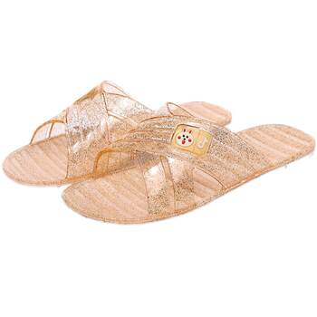 Flat casual slippers with soft soles, non-slip and anti-odor