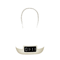 Horloge veilleuse alimentation bébé Protection des yeux télécommande Confinement lumière douce chambre lampe de Table de couchage lampe de chevet 1214