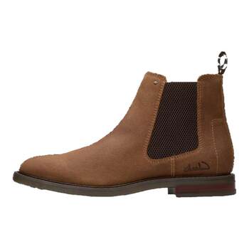 Clarks chelsea boots british style leather short boots
