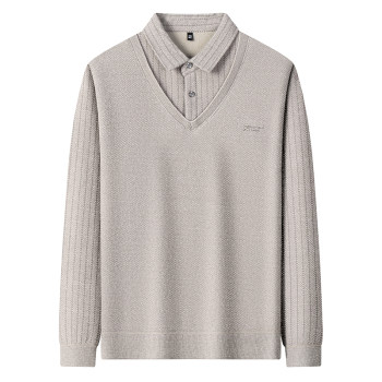 Hengyuanxiang cashmere fake two piece shirt collar warm sweater Hengyuanxiang cashmere fake two piece shirt collar warm sweater