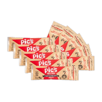 Pics New Zealand imported fitness-free salt-free smooth peanut butter portable strips mixed with bread 180g