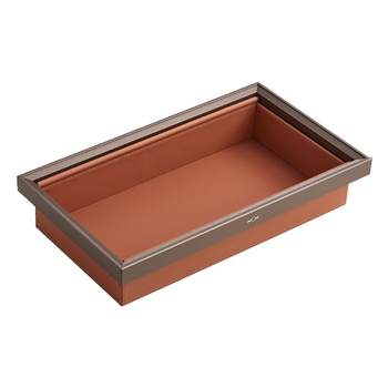 Nomi wardrobe pull-out basket storage leather damping