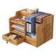 Desktop folder storage box file rack