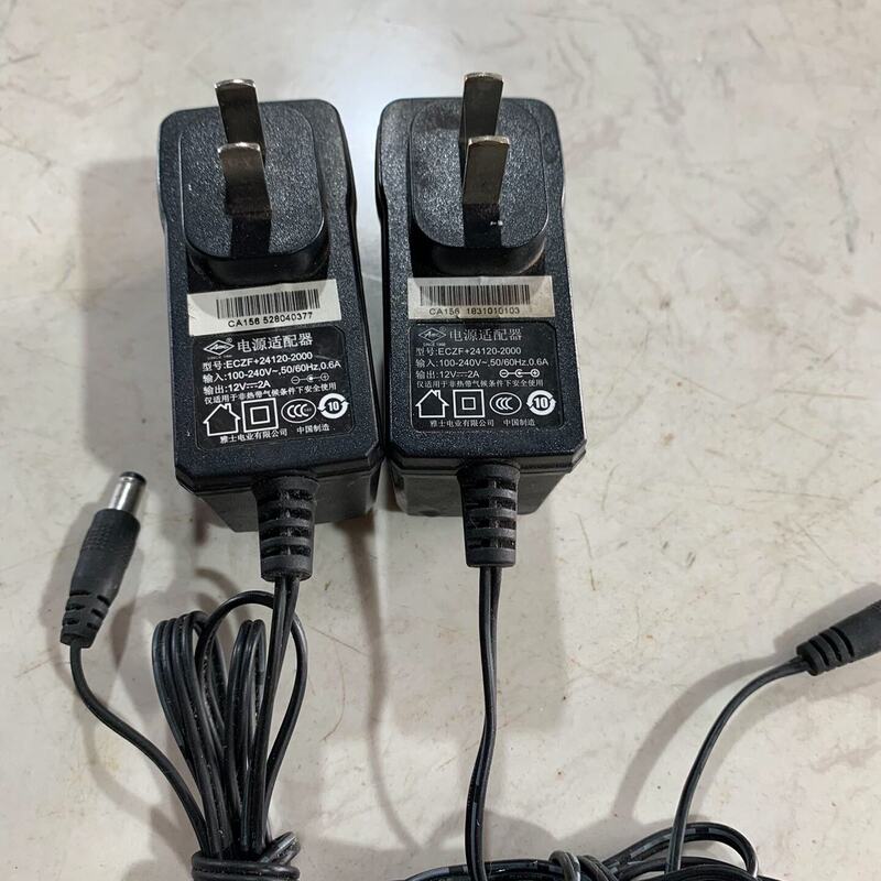 Original Yashi 12V2A Power Adapter for Negotiation, Suitable for Surveillance Video Recorders, Routers, Optical Modems, and Displays, Repairable