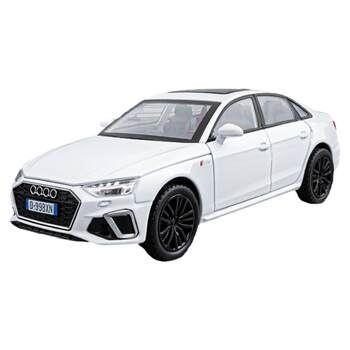 1:32 Audi A4L Car Model Simulation Alloy Toy Car for Children, Small Car Ornament Collection for Boys