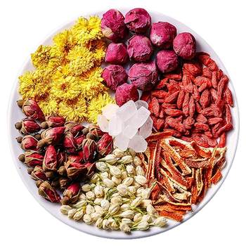 Rose jasmine tangerine peel peony tea combination health tea bag beauty beauty goddess soak in water and drink beauty tea