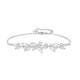 Zhou Taisheng wisteria flower silver bracelet