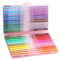 Morning light double-headed watercolor pen childrens washable non-toxic 24 primary school students special soft-head brush 48 color painting brush kindergarten 12 set art painting 36 color pen water-soluble graffiti pen 2580