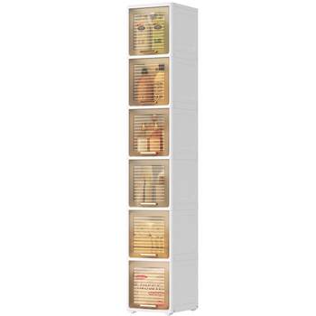 202530cm storage cabinet balcony gap storage rack