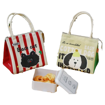 Insulated bag handbag office worker handbag waterproof student lunch bag lunch box handbag insulated lunch bag
