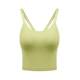 Foundation liquid camisole with breast pads white versatile summer