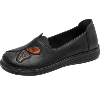 Dadong mom shoes women's fashionable round toe flats