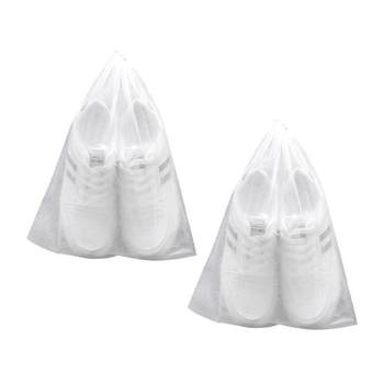 Small white shoes shoe cover storage bag prevents yellow and mildew