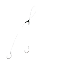 Fishing hook tied vigorously Marzione wire double hook finished product suit fishing hook full set of Iseneybean fishing gear crucian fish hook