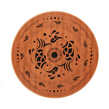 Stream Drum Ethnic Percussion Instrument Music Therapy Stress Relief Natural Rain Sound Rain Stick Rain Disc Portable Small Musical Instrument