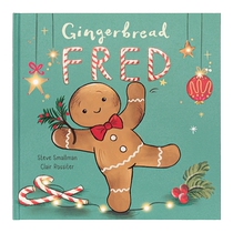 British Jellycat Christmas new product Gingerbread Fred childrens book early education reading picture book story book
