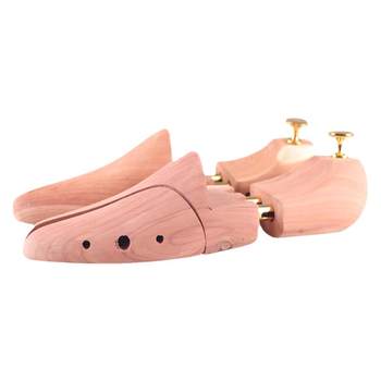 Jron solid wood last storage and shaped shoe brace