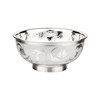 Shunqing Silver House pure silver 999 happiness, wealth, longevity and happiness silver bowl