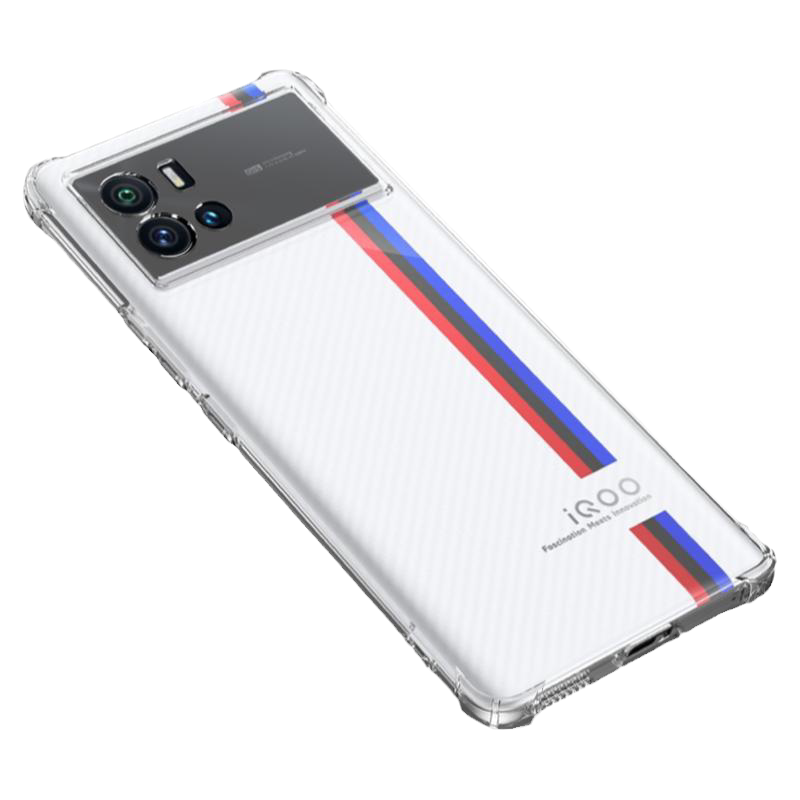 Suitable for iqoo9 mobile phone case transparent anti-fall cover pro