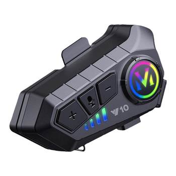 Motorcycle helmet bluetooth headset high definition waterproof