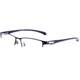 Pure titanium myopia glasses men's degree of super light half frame
