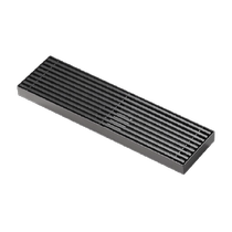 Kabei invisible floor drain rectangular 304 stainless steel thickened sewer deodorant artifact shower bathroom insect proof