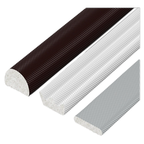 Door seam sealing strip anti-theft door aluminum alloy door and window gap window windproof silent and soundproof door bottom windproof strip