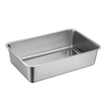 Stainless steel extra large cat litter box | 256 people collected it