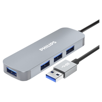 170飞利浦usb扩展器3 0外接转接头多接口插头拓展坞延长u盘硬盘键鼠转换笔记本电脑台式机转换器集分线器hub
