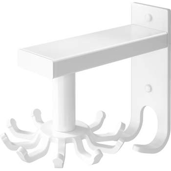 Kitchen hole-free 360 rotary hook rack