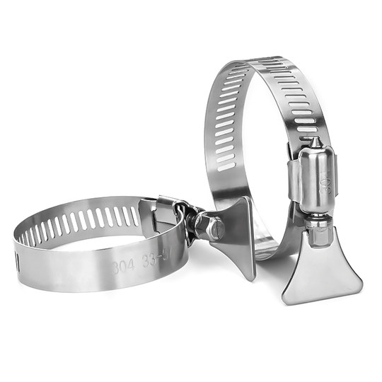 304 stainless steel throat clamp clamp