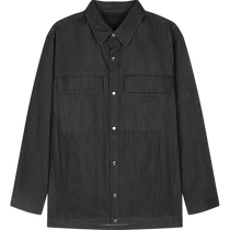 (Same style in the mall) Sketch Mens 2024 Autumn New Long-sleeved Denim Shirt Loose Cotton 9O8210450zx