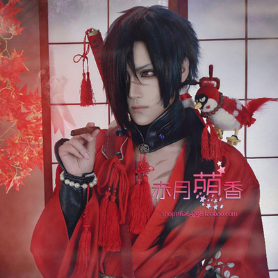 taobao agent Mengxiang's Dramatical Murder DMMD dramatic murder of red bird cosplay wig