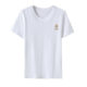 Counter brand casual design ສິ້ນຝ້າຍບໍລິສຸດ ແຂນສັ້ນ