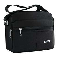 Thick and Trendy Men's Shoulder Bag, Casual Bag, Men's Bag, Waterproof Oxford Cloth Bag, Shoulder Bag, Crossbody Bag, Men's Backpack