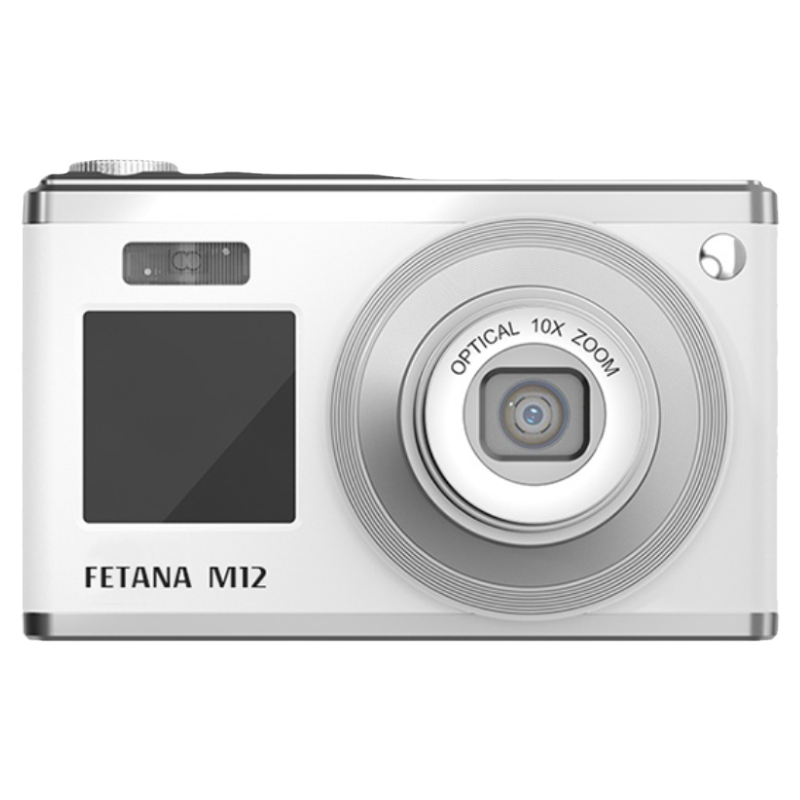 FETANA M12双屏数码相机4K录制ccd 学生入门级卡片机