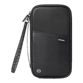 Id card bag anti-theft passport clip travel air ticket men and women go abroad to store passport bag bag multifunction rfid