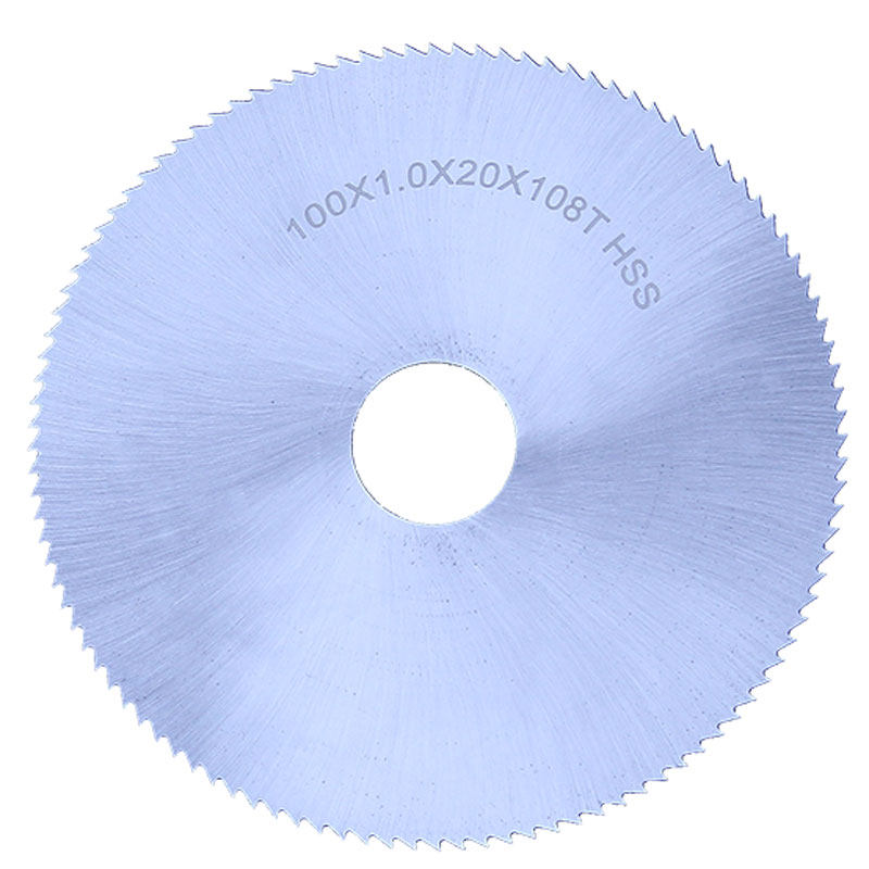 Angle grinder 100mm ultra-thin woodworking fine tooth high-speed steel white steel micro table saw small cutting piece circular saw blade 4 inches