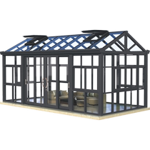 (Earnest money) New Haoxuan villa glass sun room with enclosed terrace enclosed balcony customized room courtyard glass shed