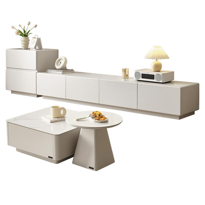 Quanyou Home Furnishing Modern Simple Coffee Table TV Cabinet