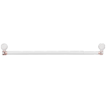 Taili punch-free bathroom telescopic rod bathroom corner straight rod shower curtain rod bedroom clothes hanging wardrobe support rod
