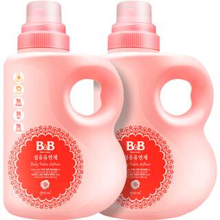 Boryeong imported baby softener 1.5l 2 bottles