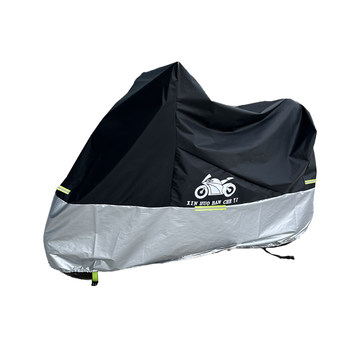 Motorcycle jacket, rain and sun protection scooter cover