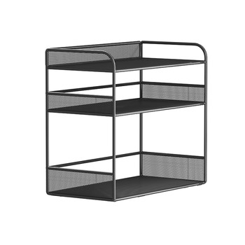 Multi-layer kitchen condiment storage rack