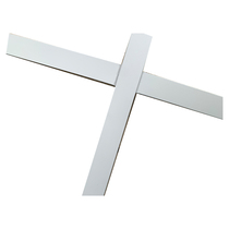 T Type Baking Varnish Keel Flat Black Wire White Wire Wide Side Narrow Side Solid Mine Cotton Plate Sound Absorbing Suspended Ceiling Bearing Skeleton